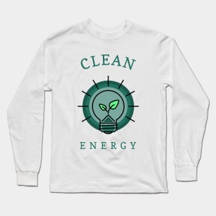 Clean Energy Environment Long Sleeve T-Shirt